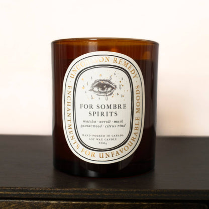 Matcha, Citrus Rind, Guaiacwood: 220g Soy Wax Candle
