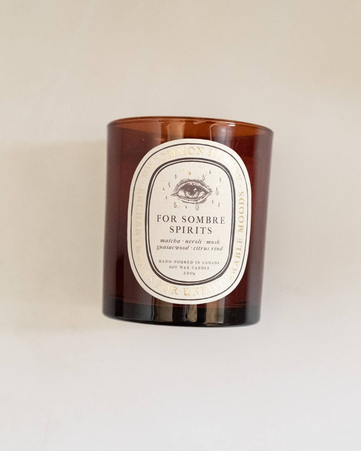 Matcha, Citrus Rind, Guaiacwood: 220g Soy Wax Candle