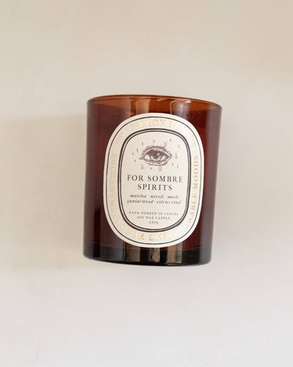 Matcha, Citrus Rind, Guaiacwood: 220g Soy Wax Candle