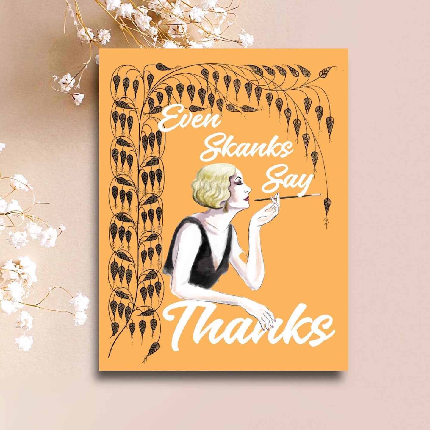 Even Skanks Thank You Card