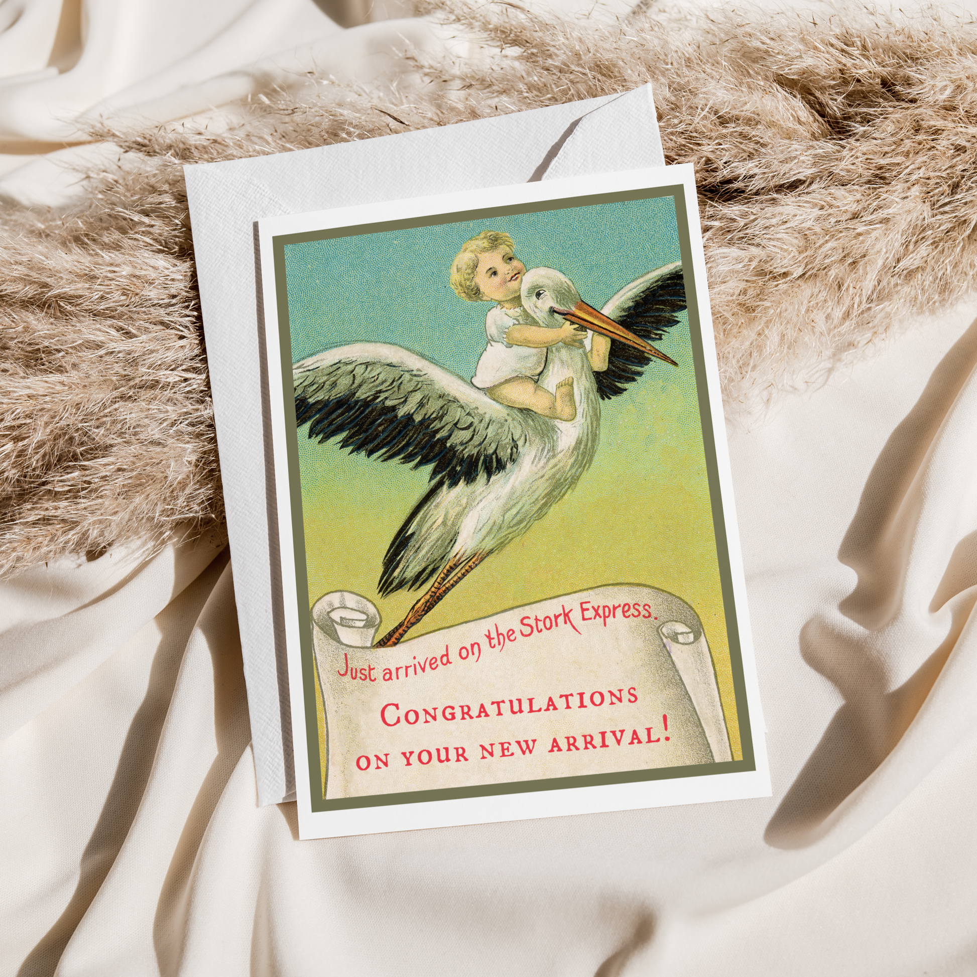 Stork Express Baby Card