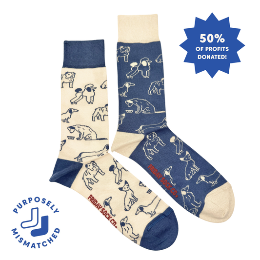 Men's Dogs This Did Good Socks