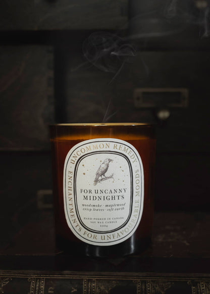 Woodsmoke, Maplewood, Crisp Leaves: 220g Soy Wax Candle