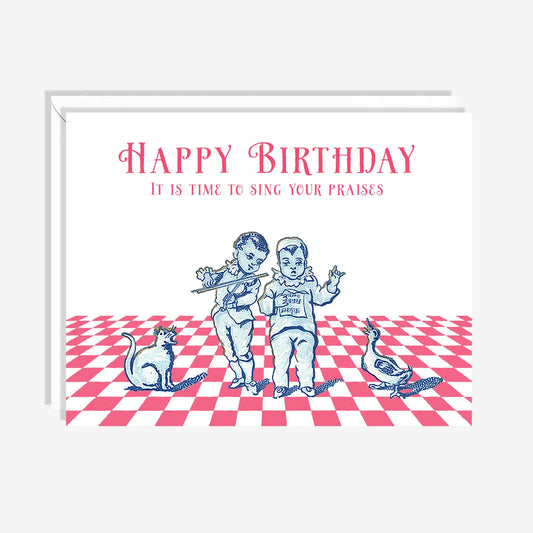 Birthday Praises Card