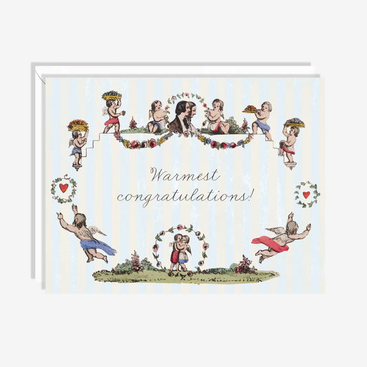 Warmest Congratulations Wedding Card