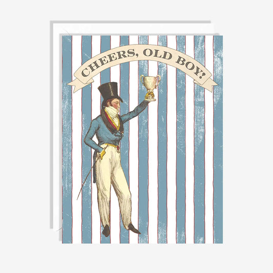Cheers, Old Boy! Birthday Card