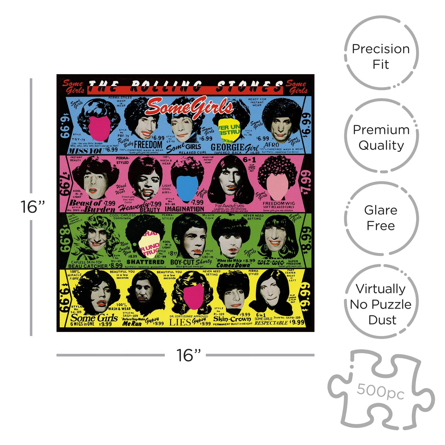 Rolling Stones Some Girls Jigsaw Puzzle (500 Pieces)