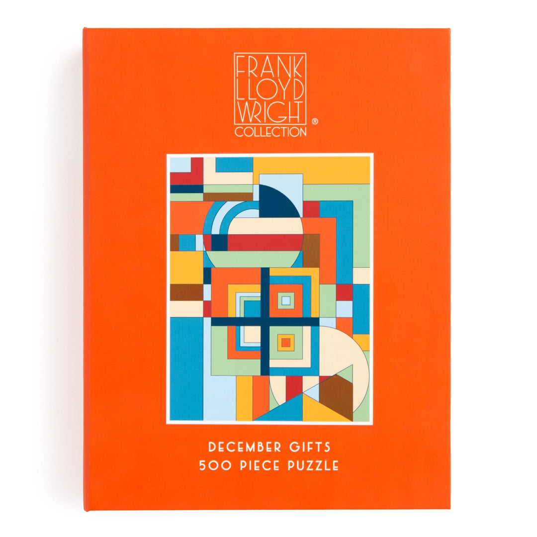 Frank Lloyd Wright December Gifts 500-Piece Book Puzzle - image 2