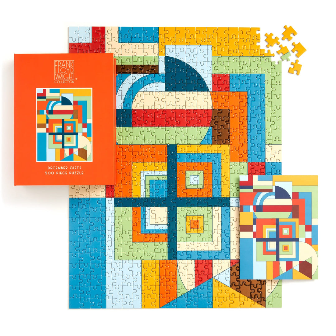 Frank Lloyd Wright December Gifts 500-Piece Book Puzzle - image 7