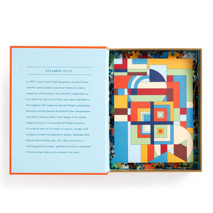 Frank Lloyd Wright December Gifts 500-Piece Book Puzzle - image 4