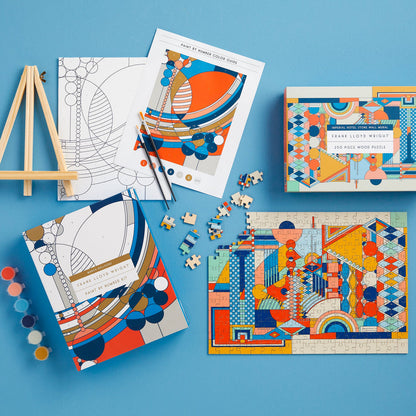 Frank Lloyd Wright March Balloons Paint By Number Kit - image 6