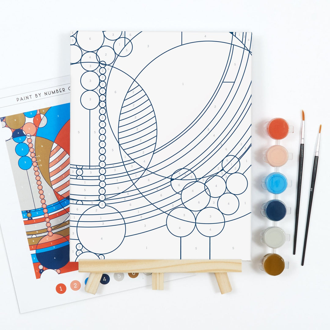 Frank Lloyd Wright March Balloons Paint By Number Kit - image 4