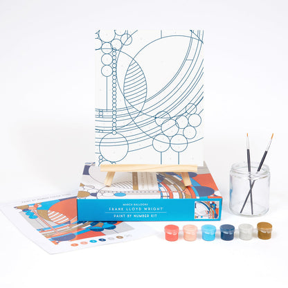 Frank Lloyd Wright March Balloons Paint By Number Kit - image 5