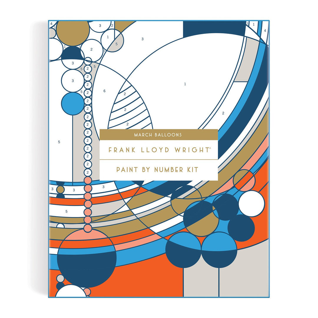 Frank Lloyd Wright March Balloons Paint By Number Kit - image 2