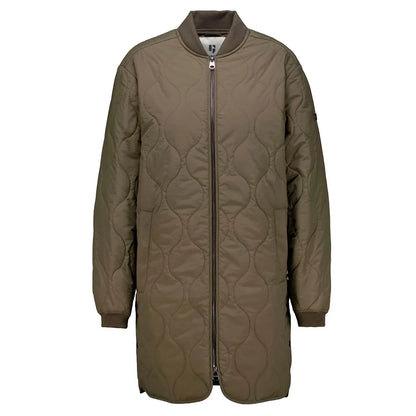 Lightweight Puffer Coat (Olive)