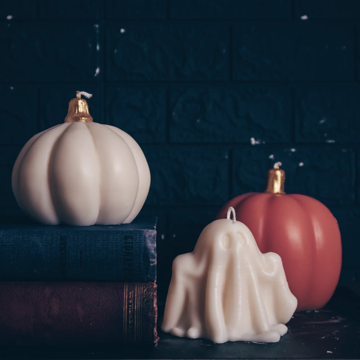 Ghost Pillar Candle