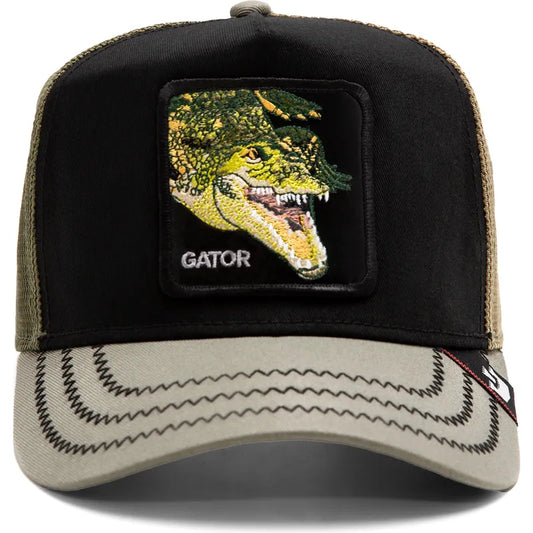 Goorin Bros Tri Gator {Gator} (Olive)