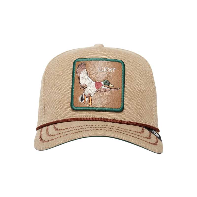 Goorin Bros Cappellino Trucker Buck Fever – Taglia Unica Regolabile, Visiera Ricurva, Rete Posteriore, Colore Tan - 3