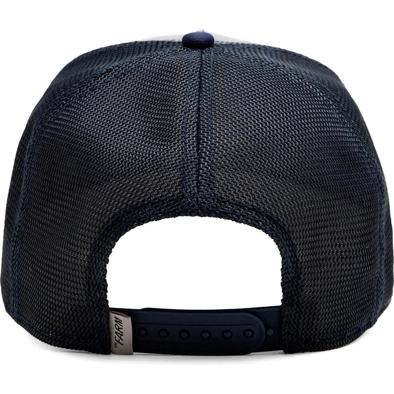 Goorin Bros The SLeather Wolf {Lone Wolf} (Navy)
