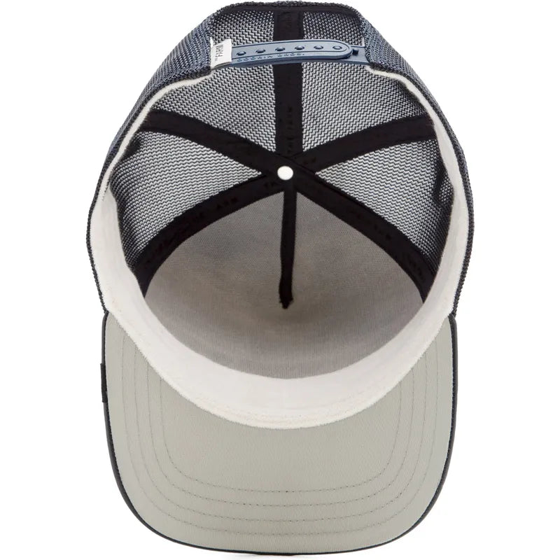 Goorin Bros The SLeather Wolf {Lone Wolf} (Navy)