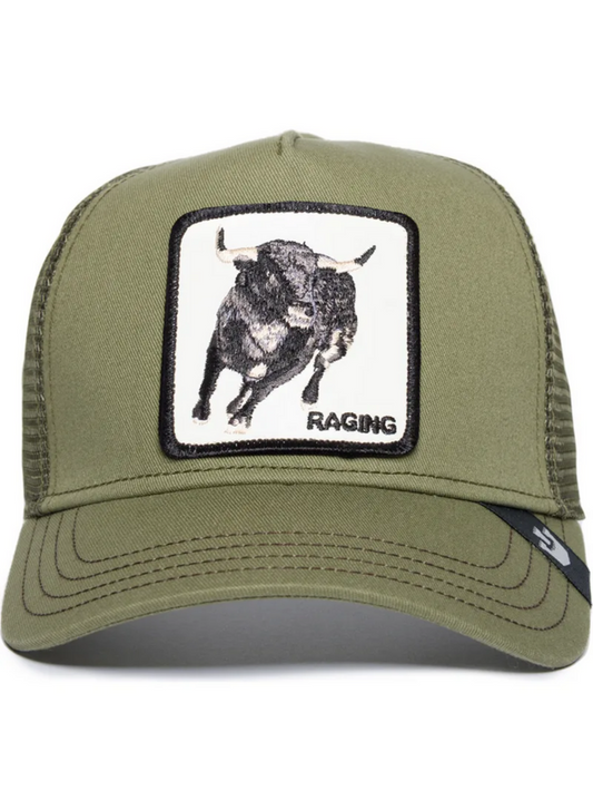 Goorin Bros The Rager {Raging} Trucker Hat (Olive)
