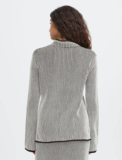 Ihdanuta Striped Sweater (Black)