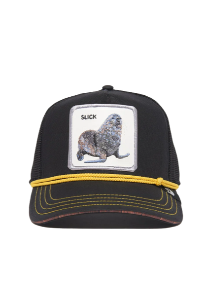 Goorin Bros Seal Of Approval  {Slick} Trucker Hat (Black)