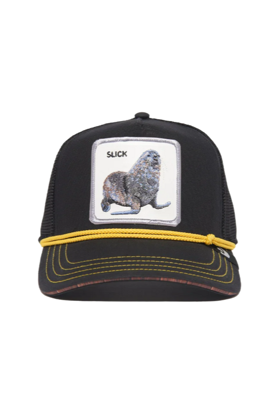 Goorin Bros Seal Of Approval  {Slick} Trucker Hat (Black)