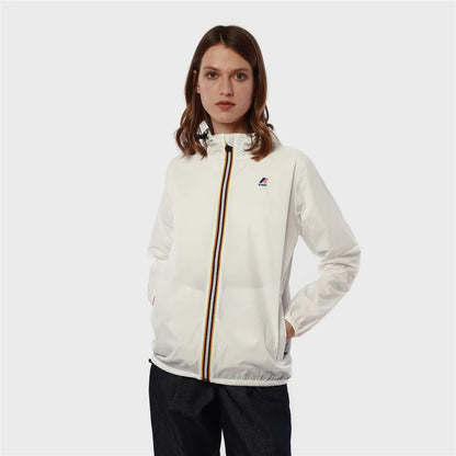 Claude Packable Unisex Rain Jacket (White)