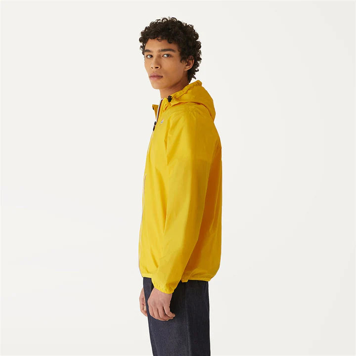 Claude Packable Unisex Rain Jacket (Dark Yellow)