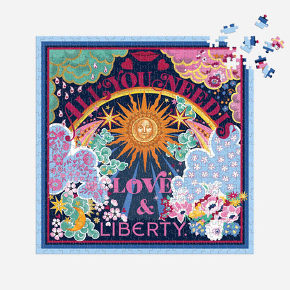 Liberty All You Need is Love 500-Piece Book Puzzle - image 5