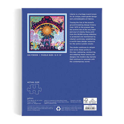 Liberty All You Need is Love 500-Piece Book Puzzle - image 6