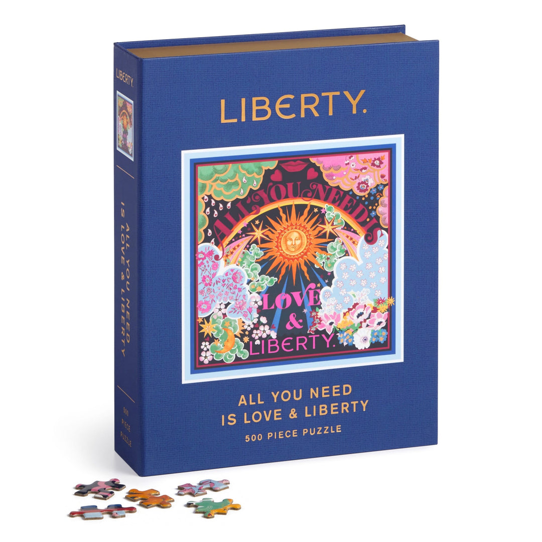 Liberty All You Need is Love 500-Piece Book Puzzle