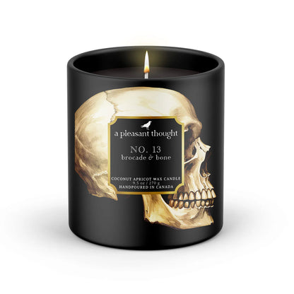 No. 13 Candle (Brocade & Bone)