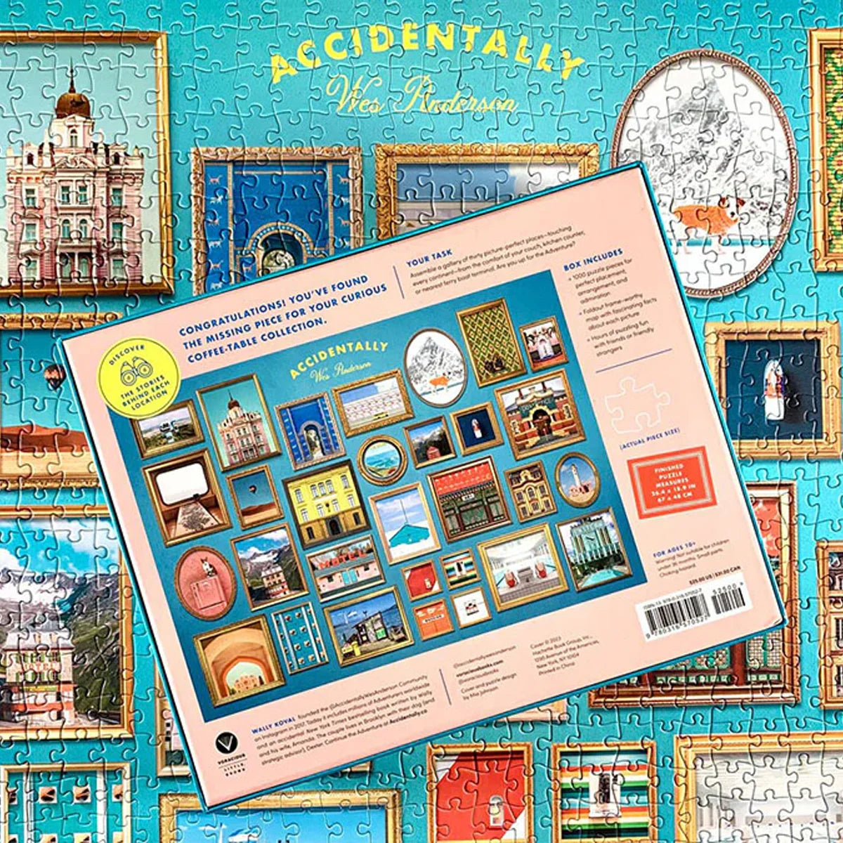 Accidently Wes Anderson - 1000 Piece Puzzle