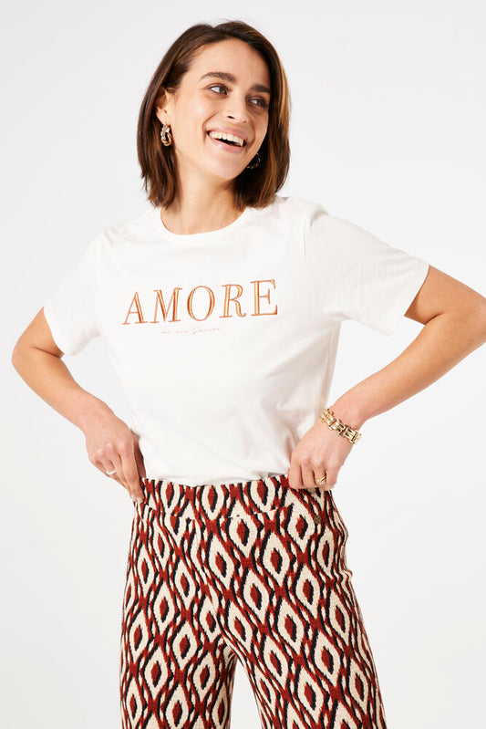 Amore Tee (Bone)