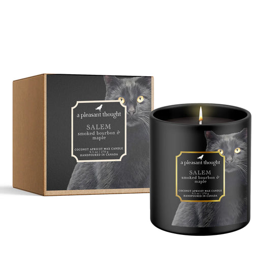 Salem Candle (Smoked Bourbon & Maple)