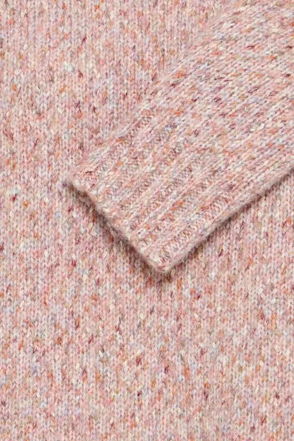 Ihfantia Turtleneck Sweater - Pink Melange