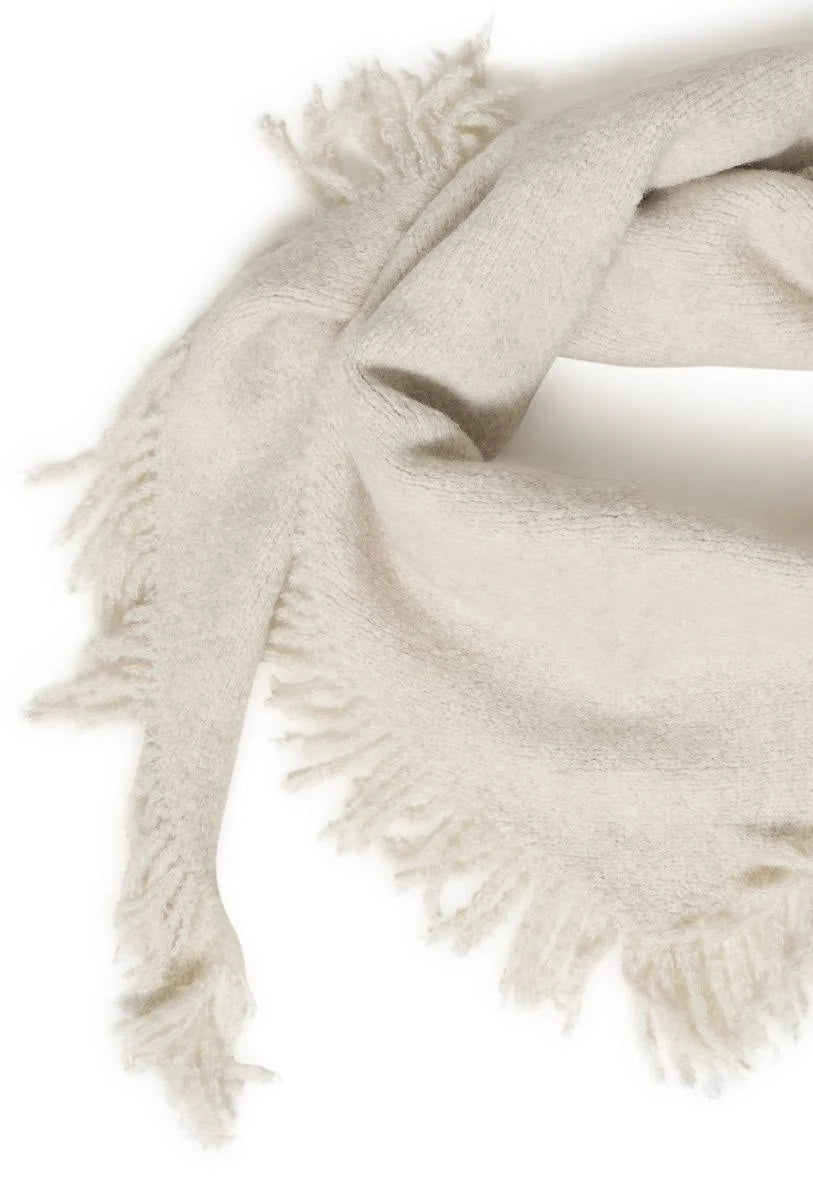 Iabuda Scarf - Oatmeal Melange