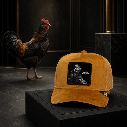 Velour Cocky Trucker