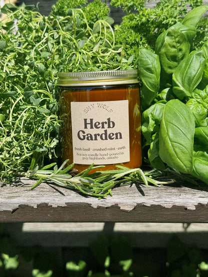 Herb Garden Soy Wax Candle