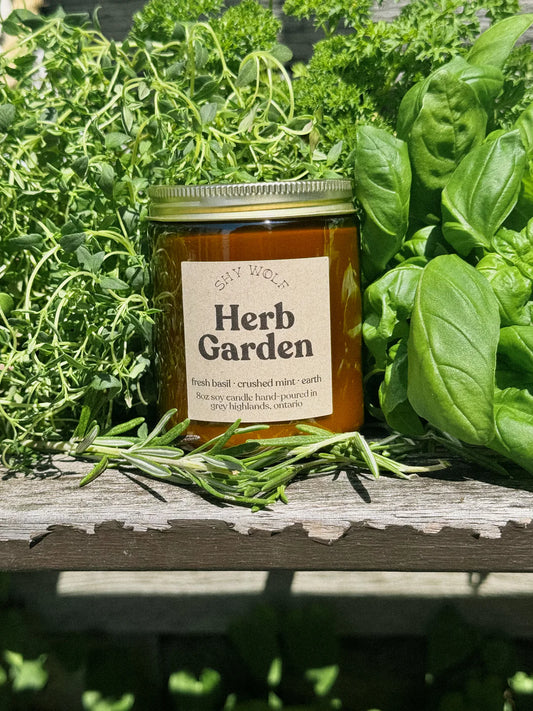 Herb Garden Soy Wax Candle