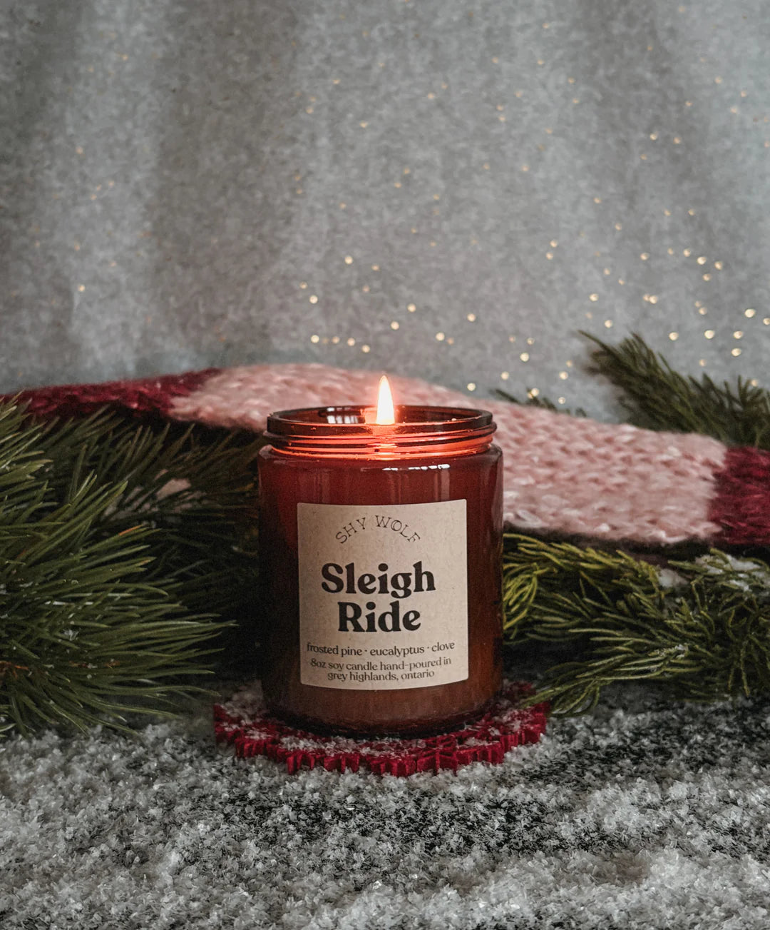Sleigh Ride Soy Wax Candle