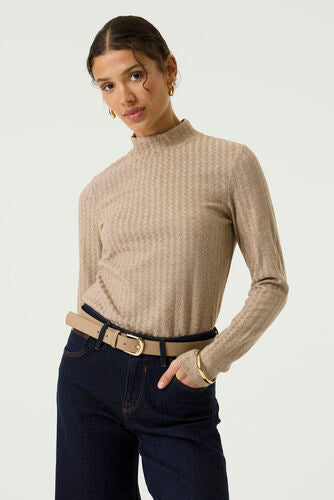 Sansa Long Sleeve (Soft Camel)
