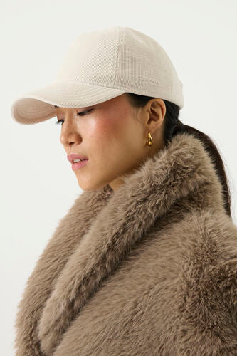 Corduroy Baseball Cap (Cream)