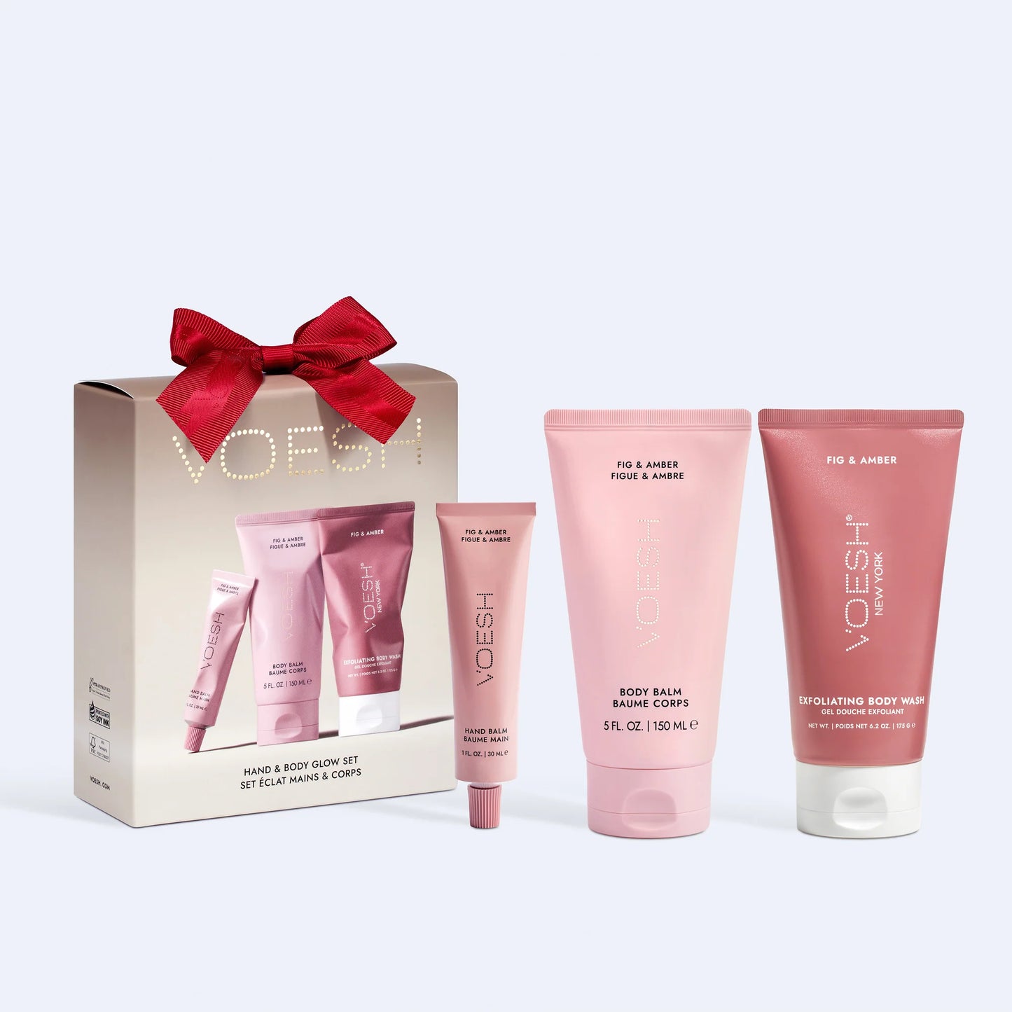 Hand & Body Glow Set (Fig & Amber)