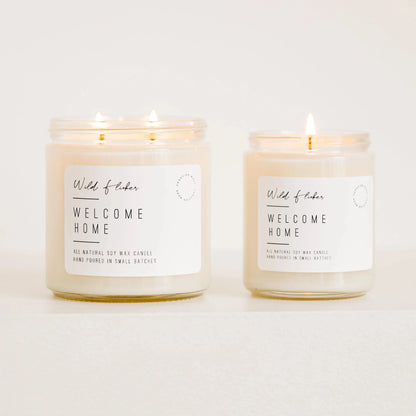 Welcome Home Double Wick Candle