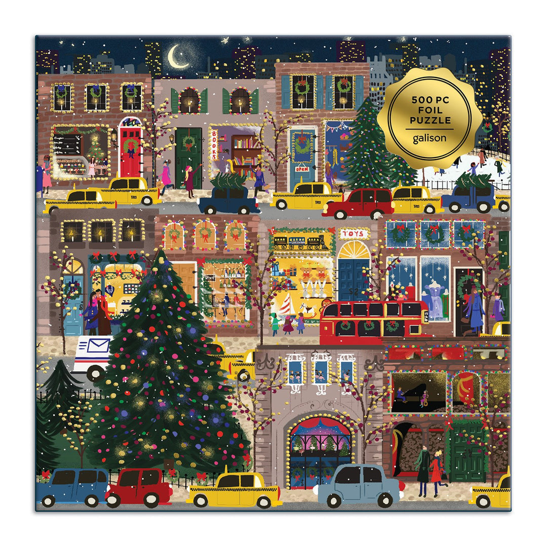 Winter Lights 500-Piece Foil Puzzle - image 2