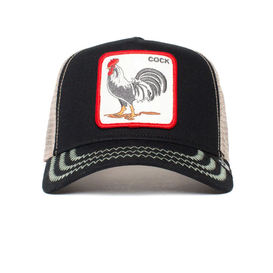 Goorin Bros The Cock Trucker Hat (Black)