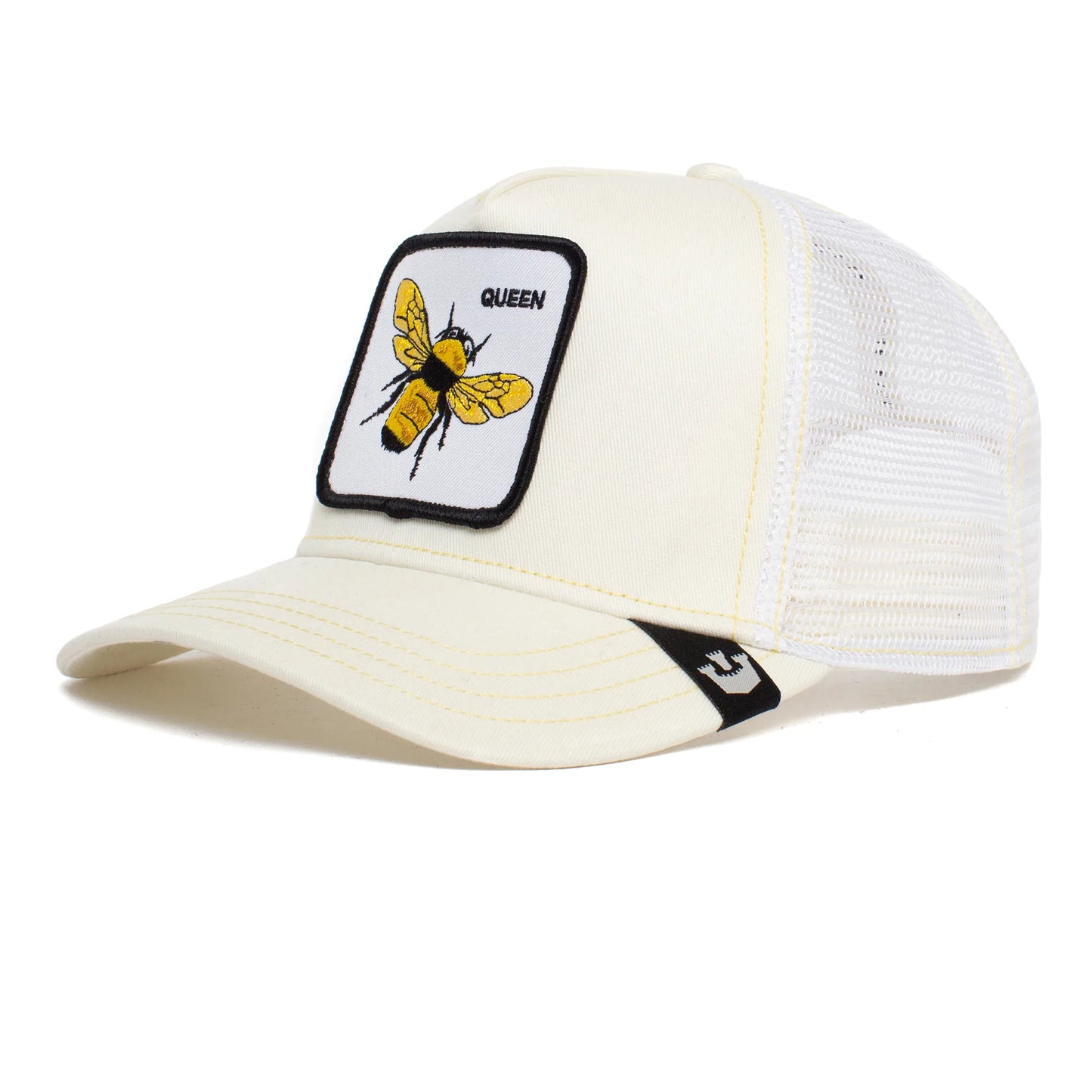 Goorin Bros The Queen Bee Trucker Hat (White)